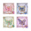 Artistic Butterfly Shape Bookmarks Retro Metal Bookmarks with-2 2