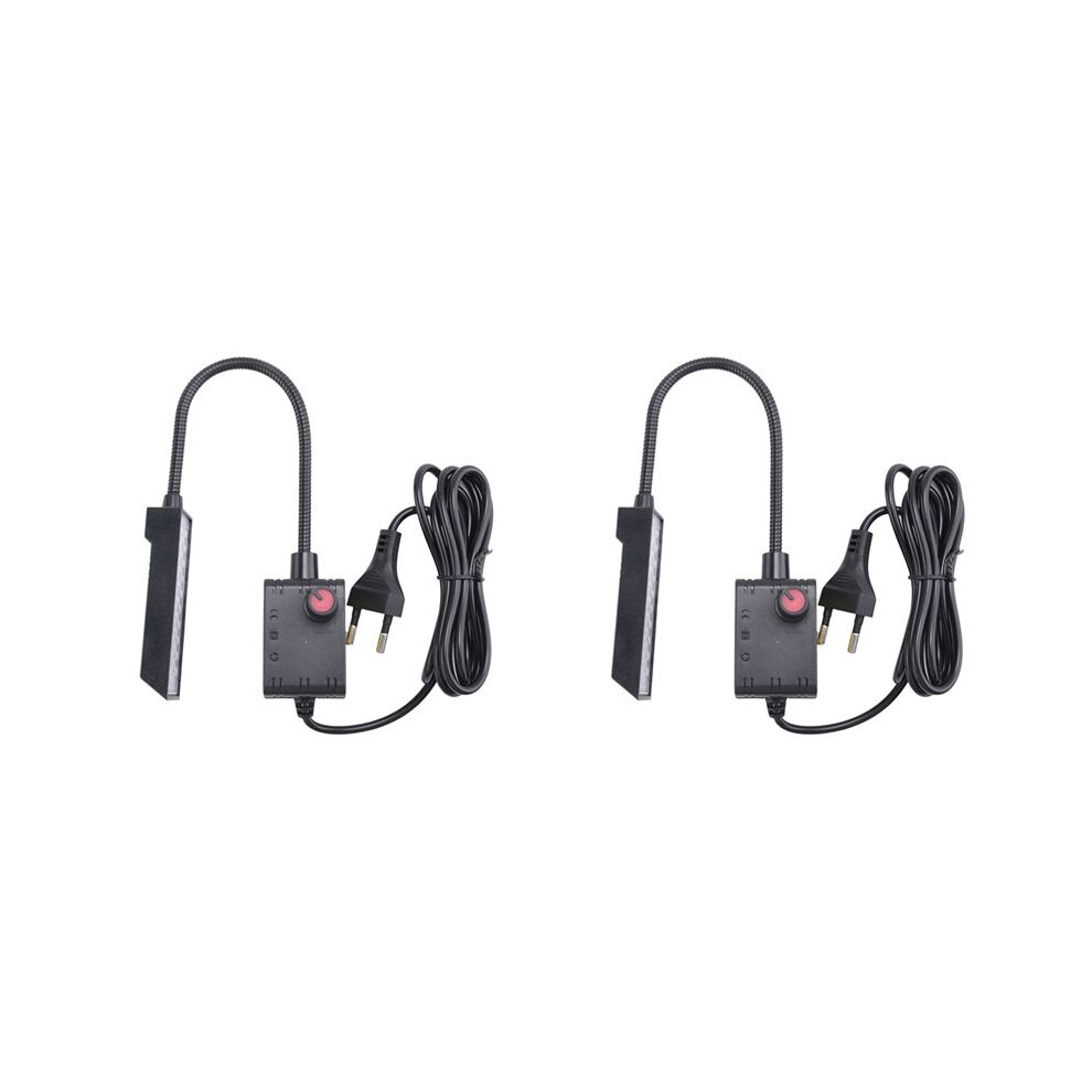 2X Dimmable 30 Led Sewing Machine Sewing Ing For Workbench Lathe Drill Press Flexible Arm Work Lamp Eu Plug Light 4711077185410