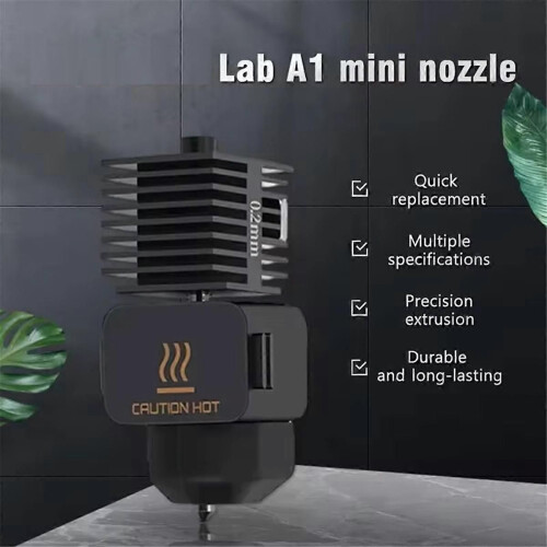 Για A1 Mini Hotend 0,6mm Hotend for A1 Mini Nozzles Assembly 0,6mm 2