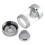 G1/4'' Inner Thread Water Cooling Filter Fine Screen Funnel Shaped Filter for Computer 3
