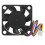 2X for Raspberry Pi 5 Cooling Fan 4Pin JST Terminal Connector Multi-Function 5 Generation Special 3007 Heatsink Fan 4