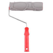 Farbroller mit Steinstruktur, Gummistruktur, geprägt, Handwerkzeug für den Innen- und Außenbereich,