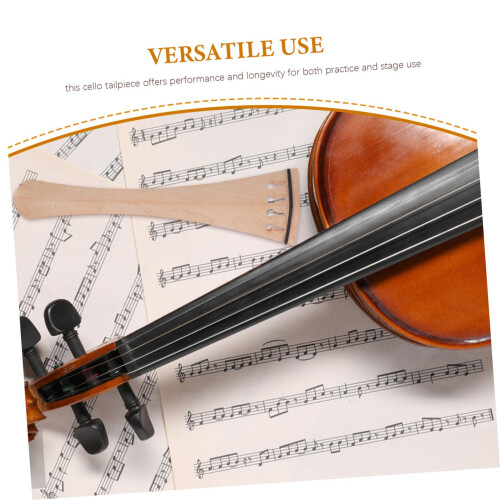 Replacement Cello Tailpiece with Stable String Tuning, Durable Build and Easy Installation 2