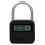 Metal Timer Lock LCD Display Multi-Function Electronic Time 99 Hours Max Timing USB Rechargeable Timer Padlock,Black 1