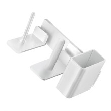 Becherhalter für Slush-Maschinen FS301 & FS300, seitlich montierter Halter für Becher, Deckel und Strohhalme