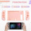 Protective Case for Switch 2 Kawaii Cartoon Design Dockable Shell for Switch 2 Console 3