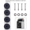 For H2D/H2DS 3D Printers Rubber Shock-Absorbing Cushioning Pads Bottom Easy Installation 4