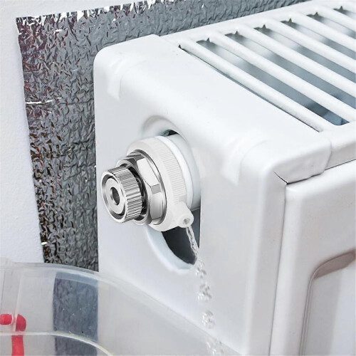 Fully Automatic Air Vent Auto Cut-Off Self Bleeding Radiator Valve 1/2inch for Heating Systems