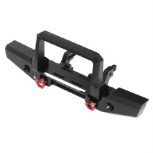 for TRX4M Metal Front A Bumper with Tow Hook for TRX4M 1/18 RC Crawler Car Upgrade Parts Accessories