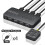 USB Switch Shared Controller Adapter 4 Inputs 4 Outputs for Laptop Computer Printer Keyboard Mouse Monitor 2