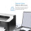 USB Switch Shared Controller Adapter 4 Inputs 4 Outputs for Laptop Computer Printer Keyboard Mouse Monitor 4