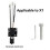 Για κιτ Hotend εκτυπωτή 3D X1 με ανεμιστήρα ψύξης, ακροφύσια α 2