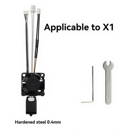 Για κιτ Hotend εκτυπωτή 3D X1 με ανεμιστήρα ψύξης, ακροφύσια α 1