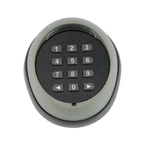 Metal Wireless Keypad Door Opener 433Mhz Rolling Code Keypad for Garage Door Access Control 1