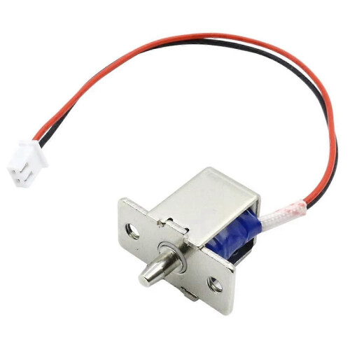 Mini Electronic Compact Solenoid Electromagnet Door Lock Concealed Installation for Secure Access D