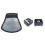 1x Flash Diffuser Silver/White Reflector for Nikon Speedlite SB-600,SB-800 & 2Pcs Flash Hot Shoe Mount Adapter 1