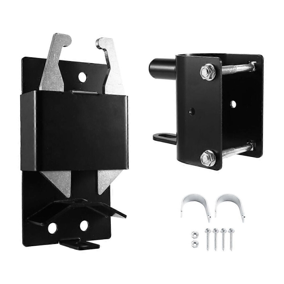 Bidirectional Lockable Latch Double-Sided Fence Latch Livestock Door Latch For Farms Ranches Pet Ca 9152359626699