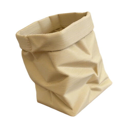 Nachhaltiger Stiftständer aus recycelten Materialien,-khaki