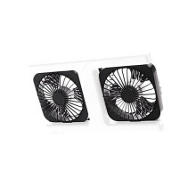 Petit ventilateur de plafond E27 avec lumiĂšre pour cuisine,-Noir