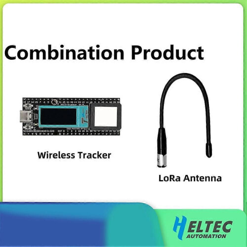 Heltec Meshtastic ESP32 Localizzatore wireless di rete LoRa con Wi-Fi, Bluetooth, GPS e antenna gateway 2