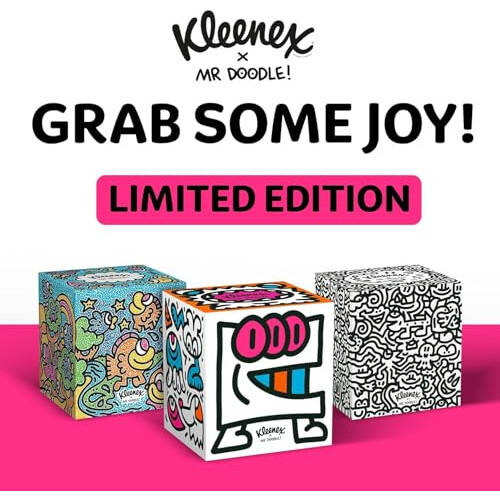 Kleenex Kleenex Editions  Single Cube Tissue Box  Limited Edition Design Cubes 1