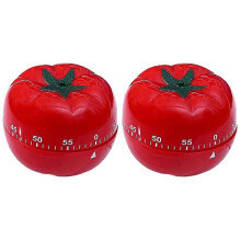 Tomato Countdown Kitchen Still Reminder Mechanical Countdown Alarm Clock Cooking Tools Game Countdown