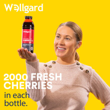 Wellgard Tart Cherry Juice CherryAid 100 Montmorency Juice 500ml Sour