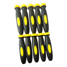 10 stuks geurloze PP-vijlhandvatten in twee kleuren-6 cm
