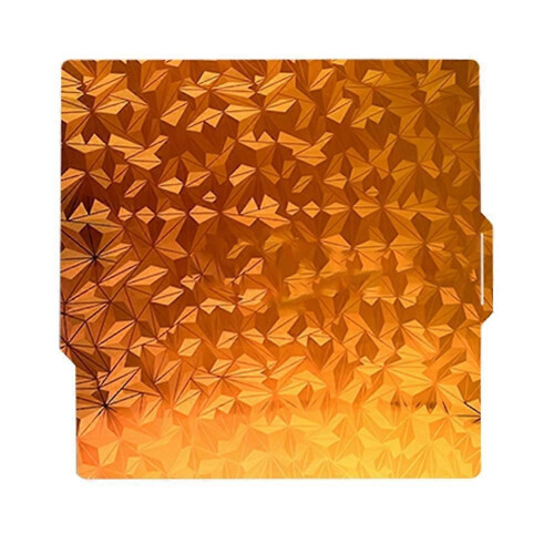 257x257mm για Bambu Lab X1 P1S A1 Πλάκα κατασκευής PEO PEY Φύλλο υφής διπ 1