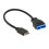 Καλώδιο επέκτασης USB 3.1 Type-C σε USB 3.0 19/20 ακίδων κεφαλής 20cm για μητρικές πλακέτες 3