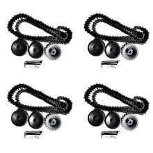 Track+Track Drive Wheel/Track Wheel + Bearing Wheel Tank Car Chassis