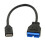 Καλώδιο επέκτασης USB 3.1 Type-C σε USB 3.0 19/20 ακίδων κεφαλής 20cm για μητρικές πλακέτες 4