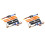 1400KV Brushless Motor 30A ESC XT60 Plug SG90 9G for RC Fixed 1