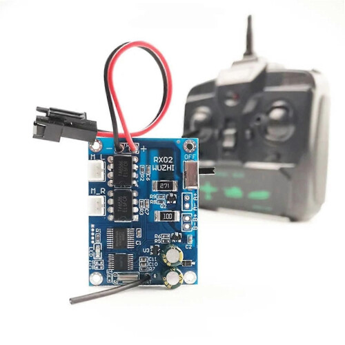 Large Power Transmitter Receiver Kit Radio System Remote Controller for RC Bait Boat DIY Control Di