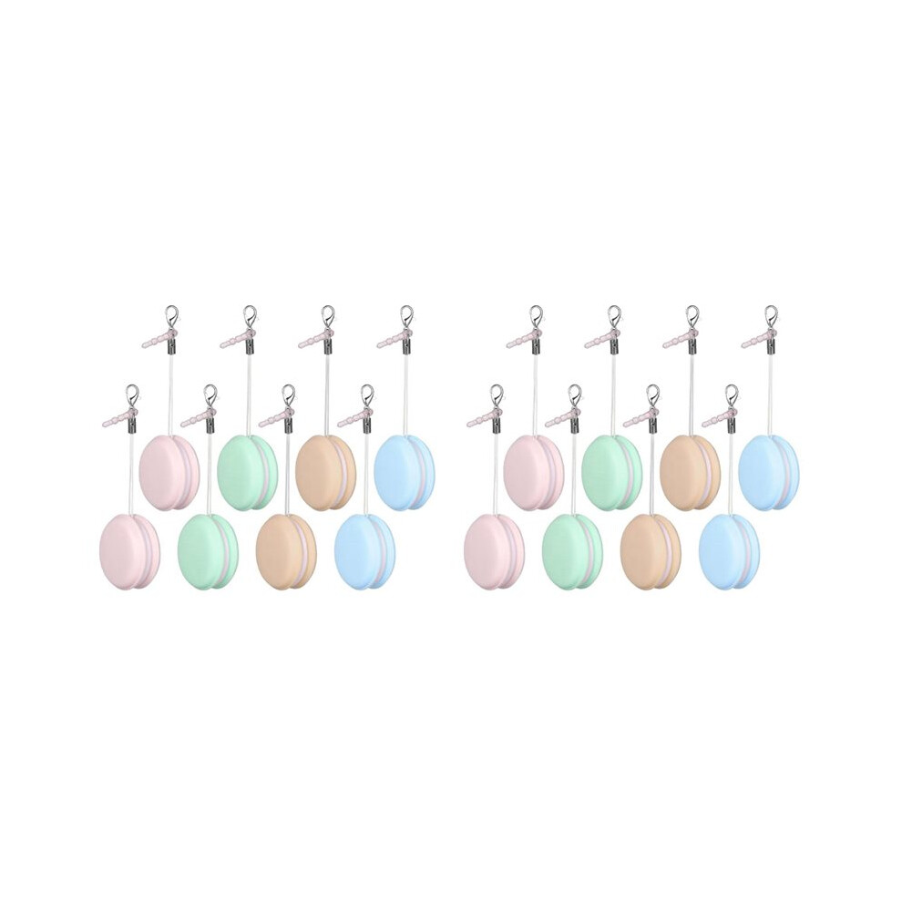 16Pcs Macaron Mobile Phone Screen Cleaner Wiper Screen Brush Cleaning Brush With Decorative Mobile Phone Key Pendant 4712891405135