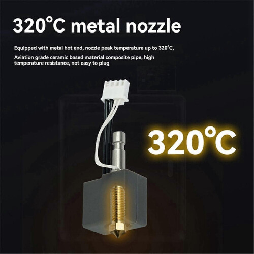 Κιτ Hotend για κεφαλή εκτύπωσης J-Head για εκτυπωτή 3D S1 με ακρ 1