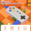 4in1 Gamepad Modelling HUB Χειριστήριο παιχνιδιών Υπολογιστής USB Type 3
