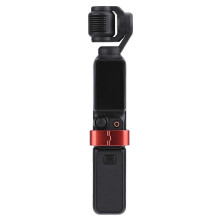 Expansion Bracket Frame with Adapter & Screw Backpack Clip Bicycle Holder for 3 Camera Accessories Red