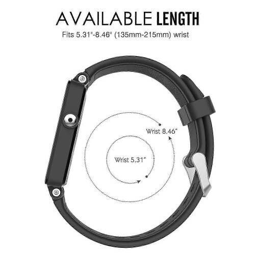 Garmin Active silikoniranneke - harmaa asetaatti 2