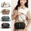 Μαλακή δερμάτινη τσάντα ώμου Crossbody για γυναίκες, τσάντα ώμου με σχέδιο Shell 4