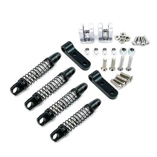 with Mount Fixed Bracket for D12 1/10 RC Car,Black