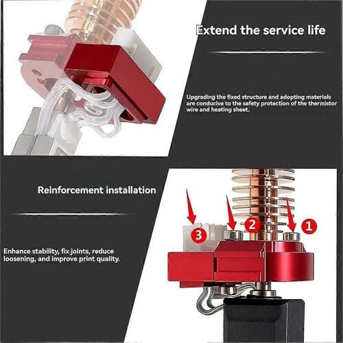 Αναβάθμιση 4 σετ για Flashforge Adventurer 5M Hotend 5M Pro Hot End AD5M Ακροφύσιο 1