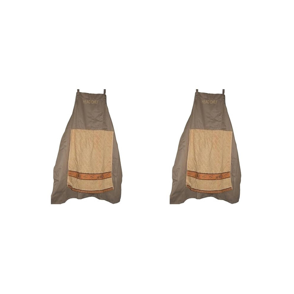 2X Chef's Prank Apron 2025 - Funny Gag Gift For Men With Hidden Surprise Pocke 6032664117729
