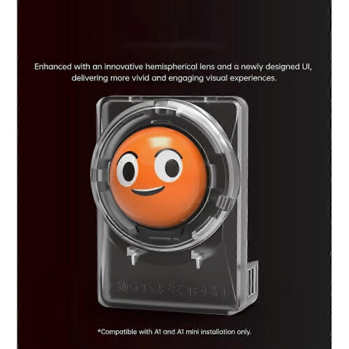 BIGTREETECH Panda Knomi 3D Upgrade Stereoscopic Display Screen Hemispherical Lens compatible Bambu Lab A1 A1 Mini Printers 1