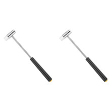 2X Dual Jewelry Hammer,Fret Hammer Small Mallet Small Size Mallet for DIY Crafts,Watches,Tuning,Jewelry