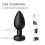 Remote Control Butt Plug Vibrator USB Waterproof 3