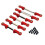 RC Car Upgrade Adjust the Pull Rod Kit Red 1