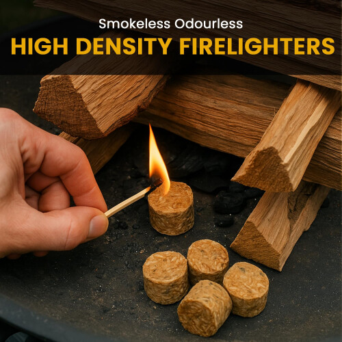 200 Wood Wool Ecoblaze Natural Firelighters 2