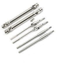 Eje trasero de puente metálico compatible con 1/10 FMS Mashigan RocHobby Atlas