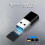 Mini USB 3.0 Memory Card Reader Adapter For Card/TF Black 3